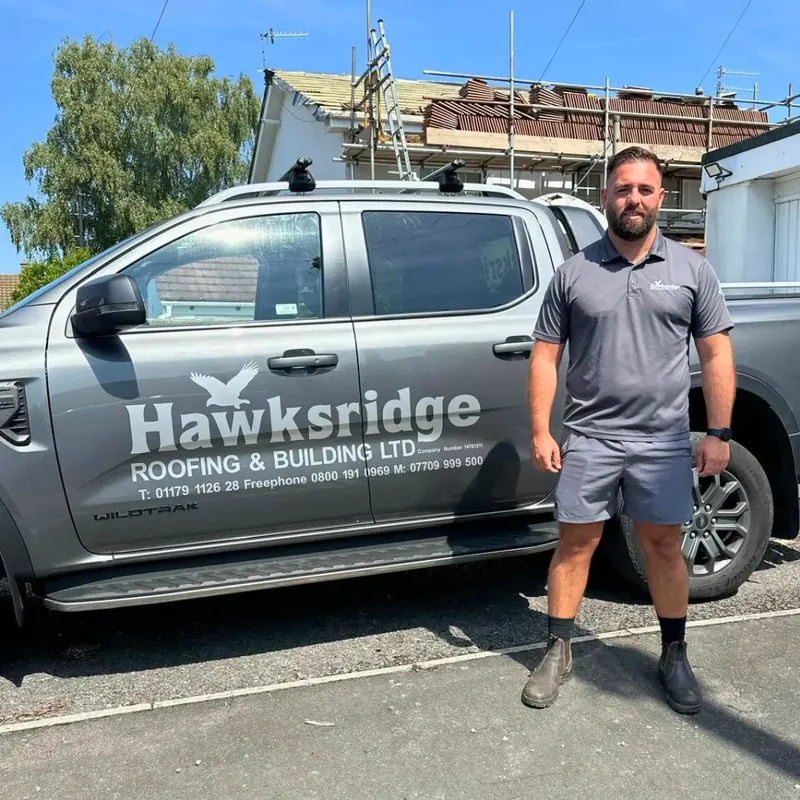 Lee Coneley, founder of Hawksridge Roofing & Building Ltd